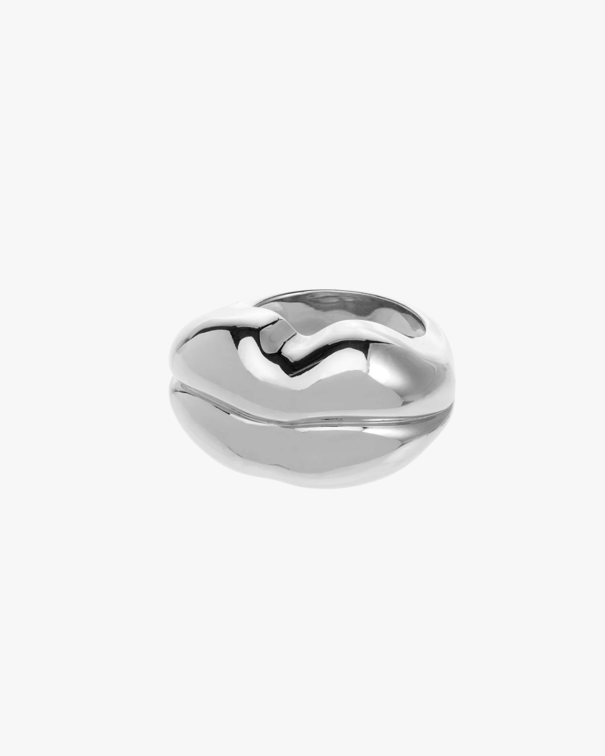 Anna + Nina Bisou Ring Silver