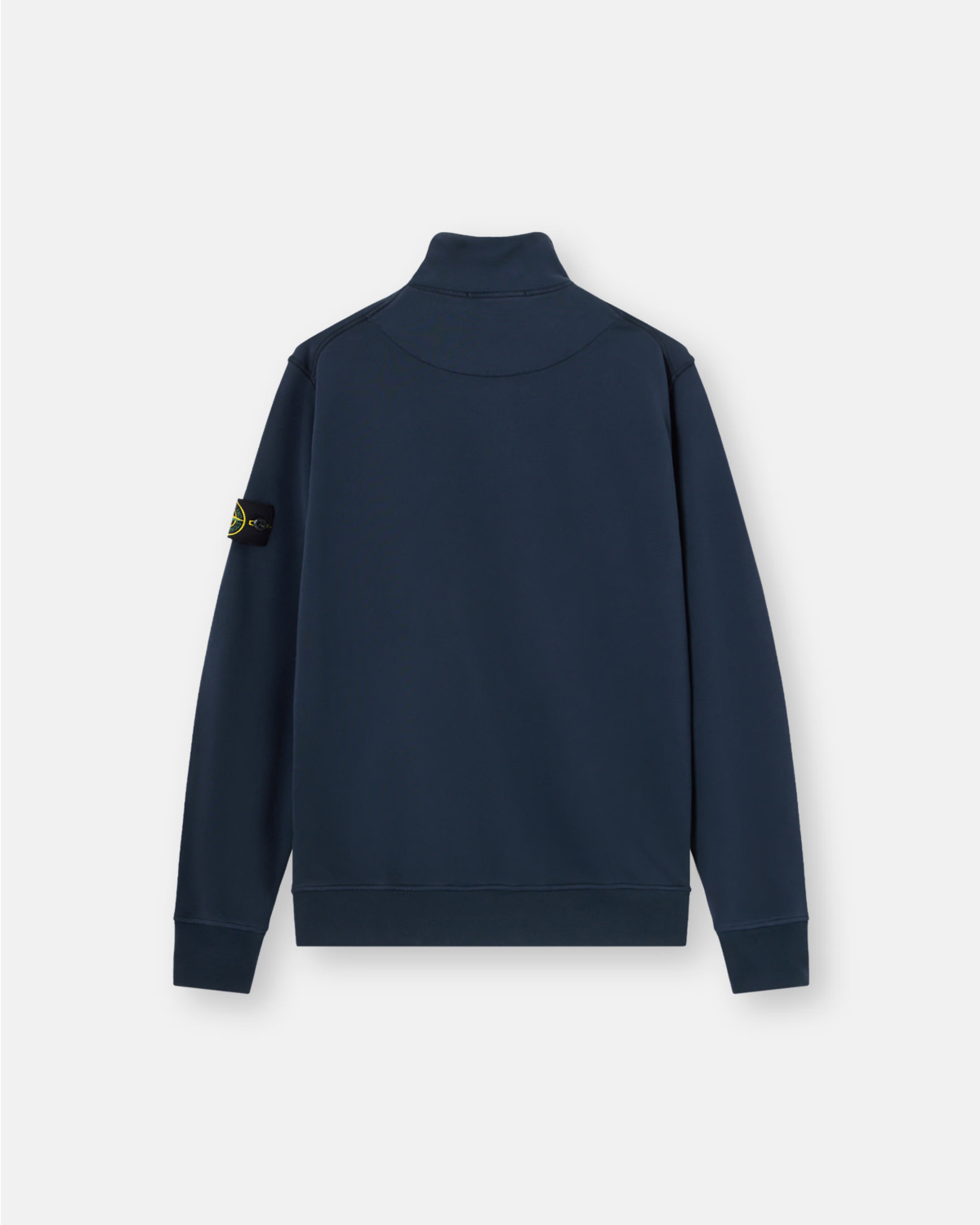 Stone Island Zip Sweatshirt Navy Blue
