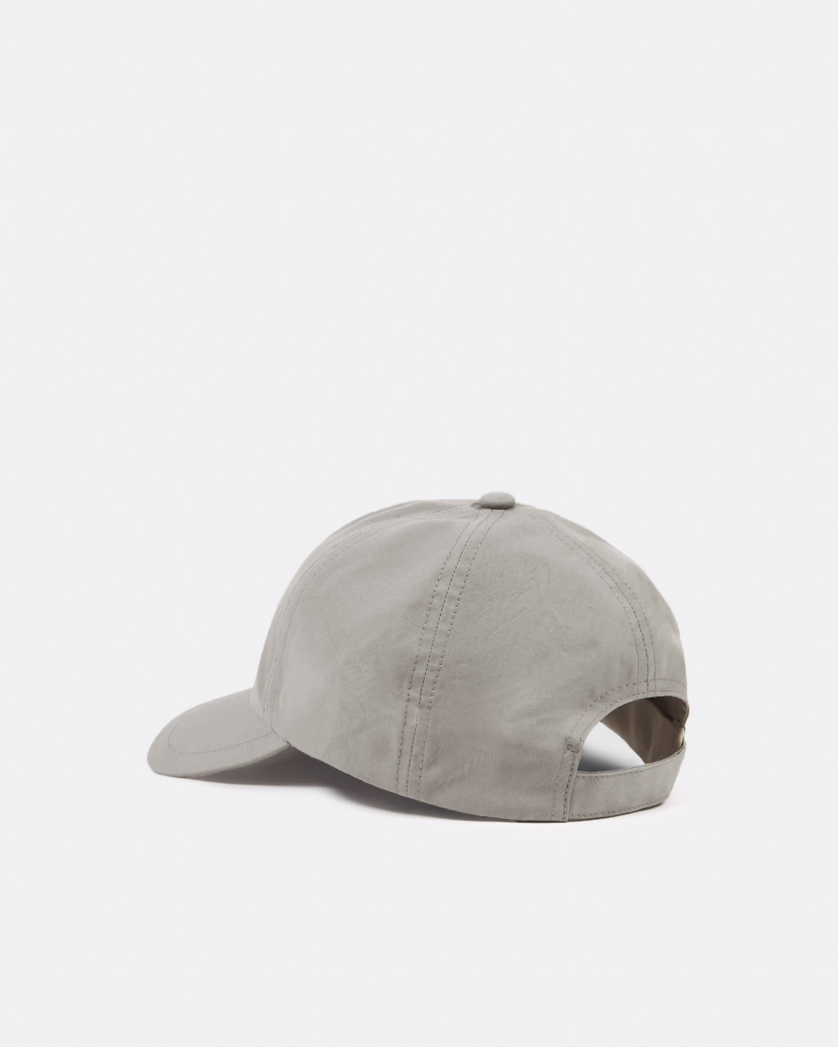 Stone Island Ghost Cotton Canvas Cap Dust Grey