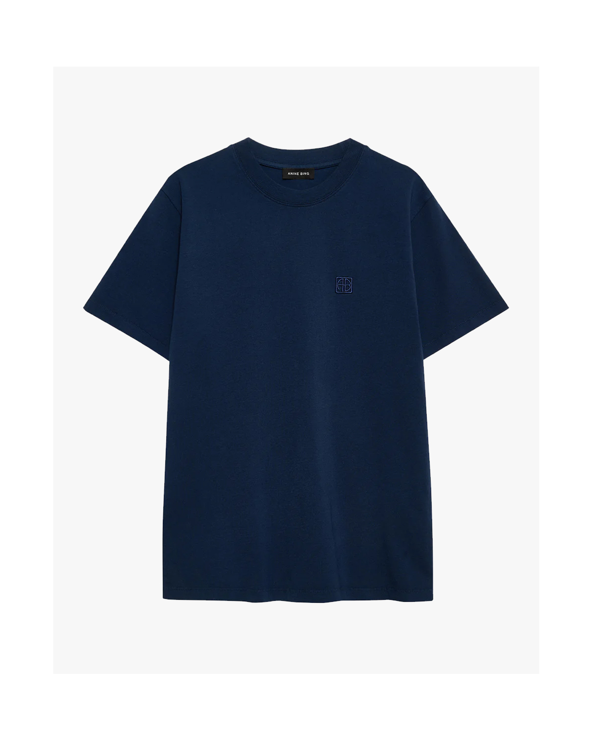 Anine Bing Lili Tee Framed Dark Blue