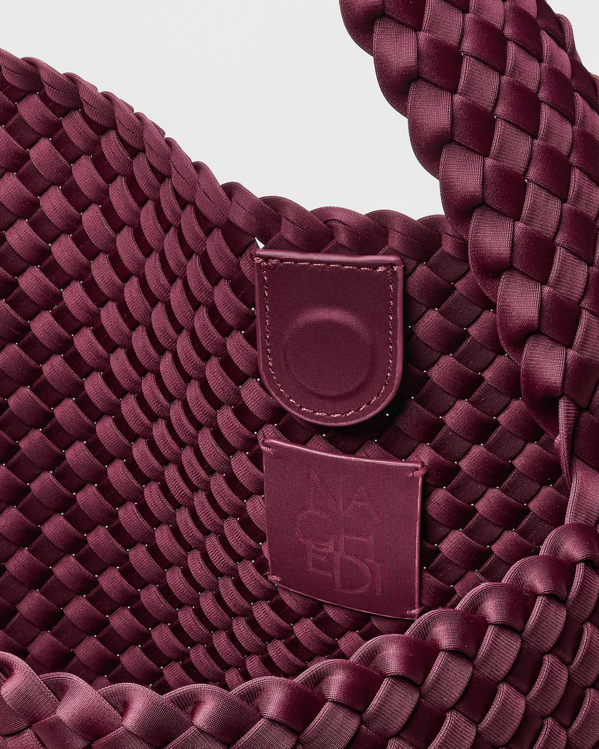 Naghedi Nomad Large Hobo Bag Bordeaux