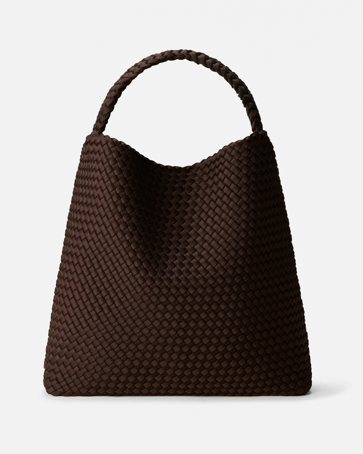 Naghedi Nomad Large Hobo Bag Chocolate