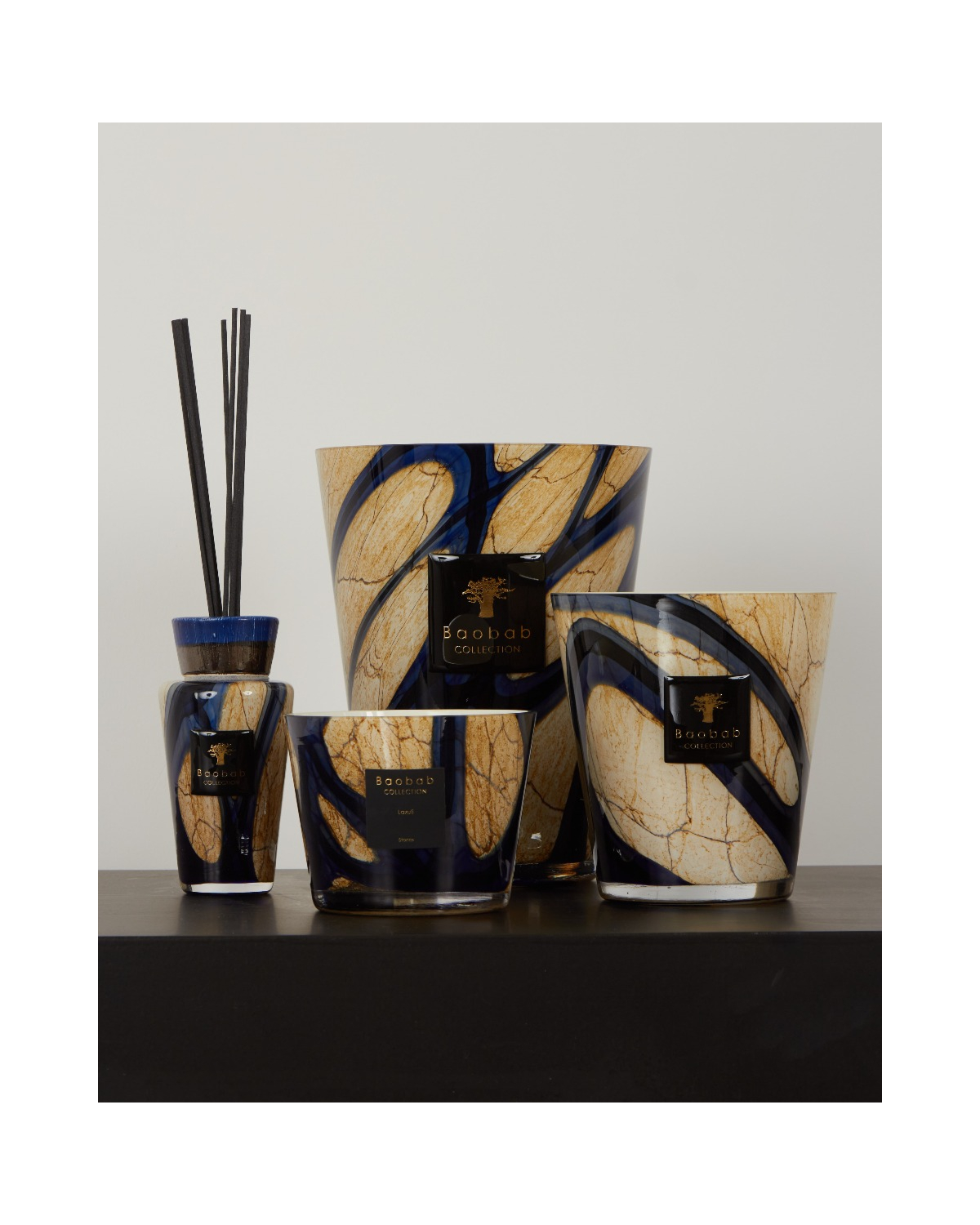 Baobab Collection geurkaars Stones Lazuli Max16
