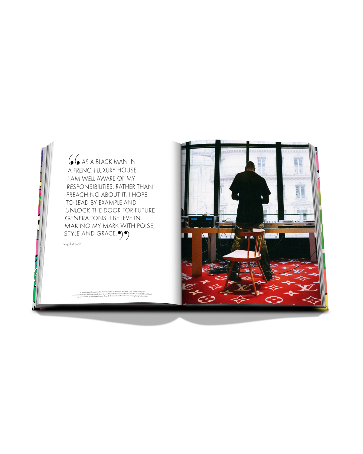 Assouline Louis Vuitton: Virgil Abloh (Classic Cartoon Cover)