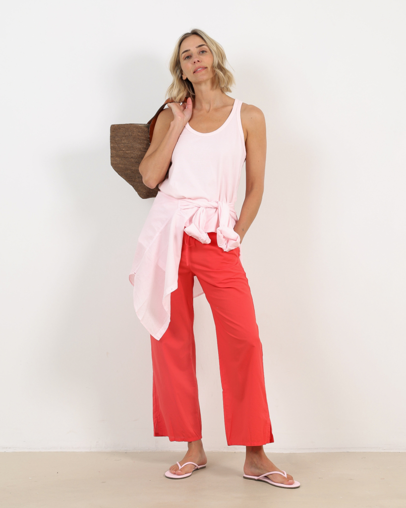 Jett Tank Pink Drop