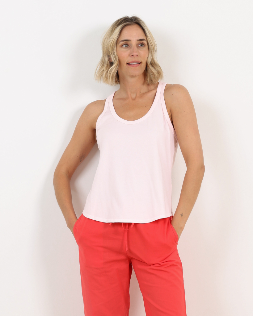 Jett Tank Pink Drop