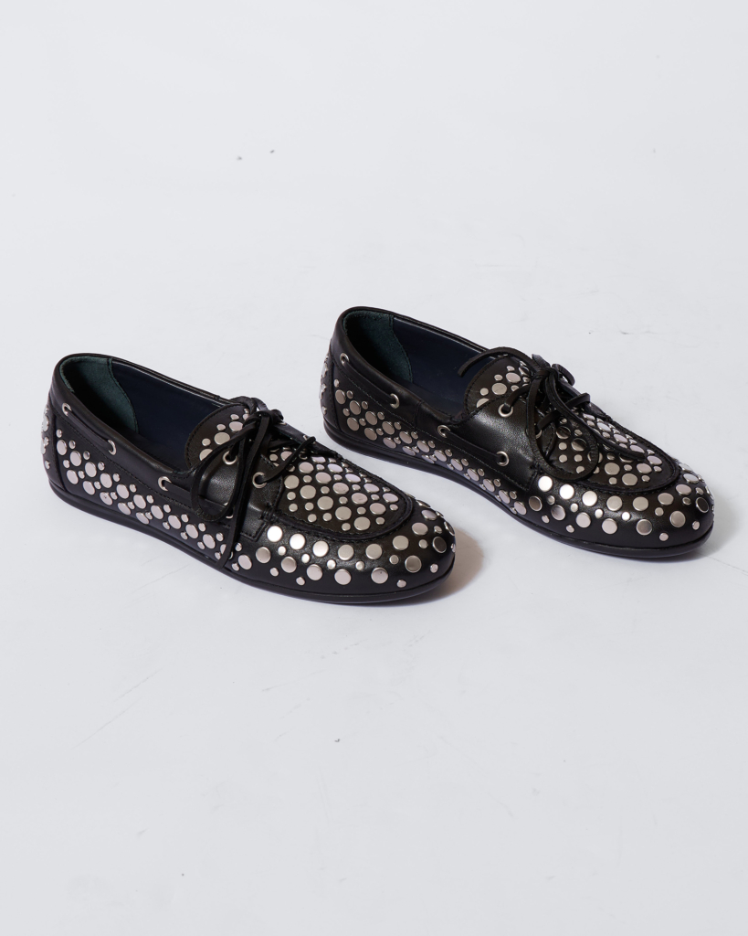 Posa Icon: Boat loafer Titanium Black