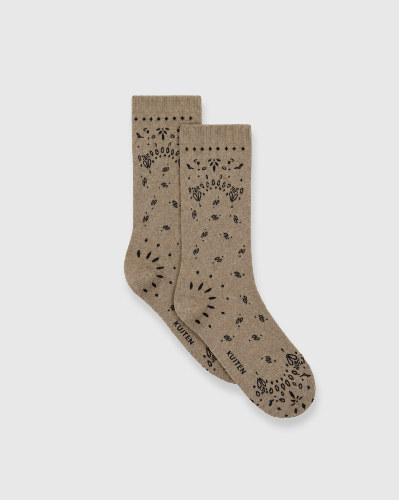 Sokken Sig Bandana Kaki chine