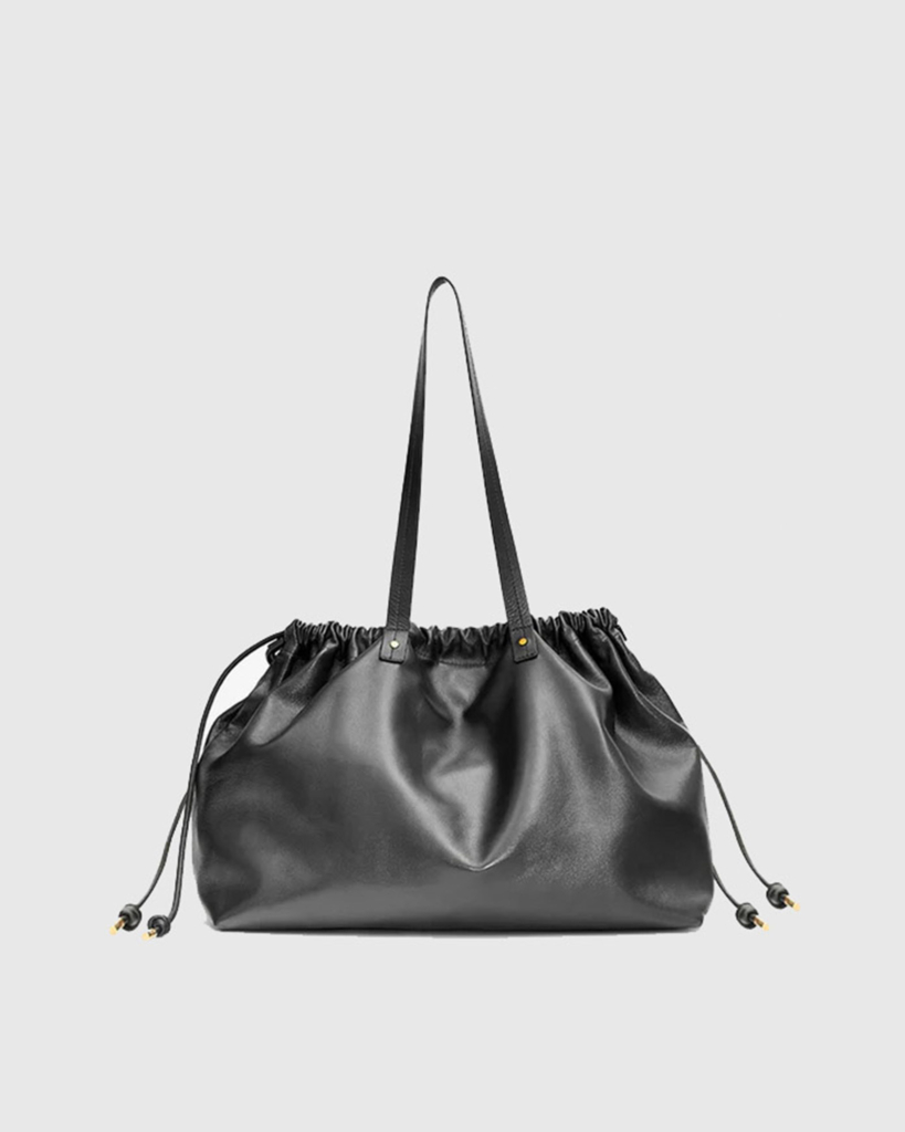 Silven e/w Leren Tote Zwart