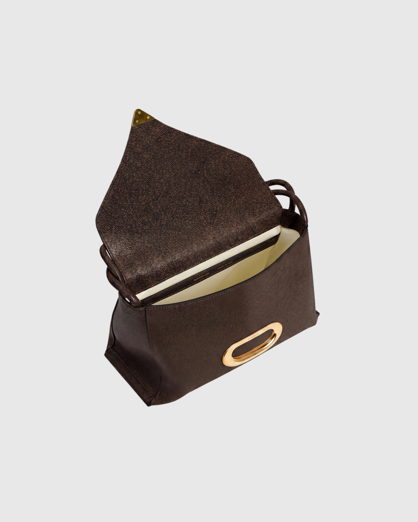 Veneto Shoulder Bag Soil Caviar
