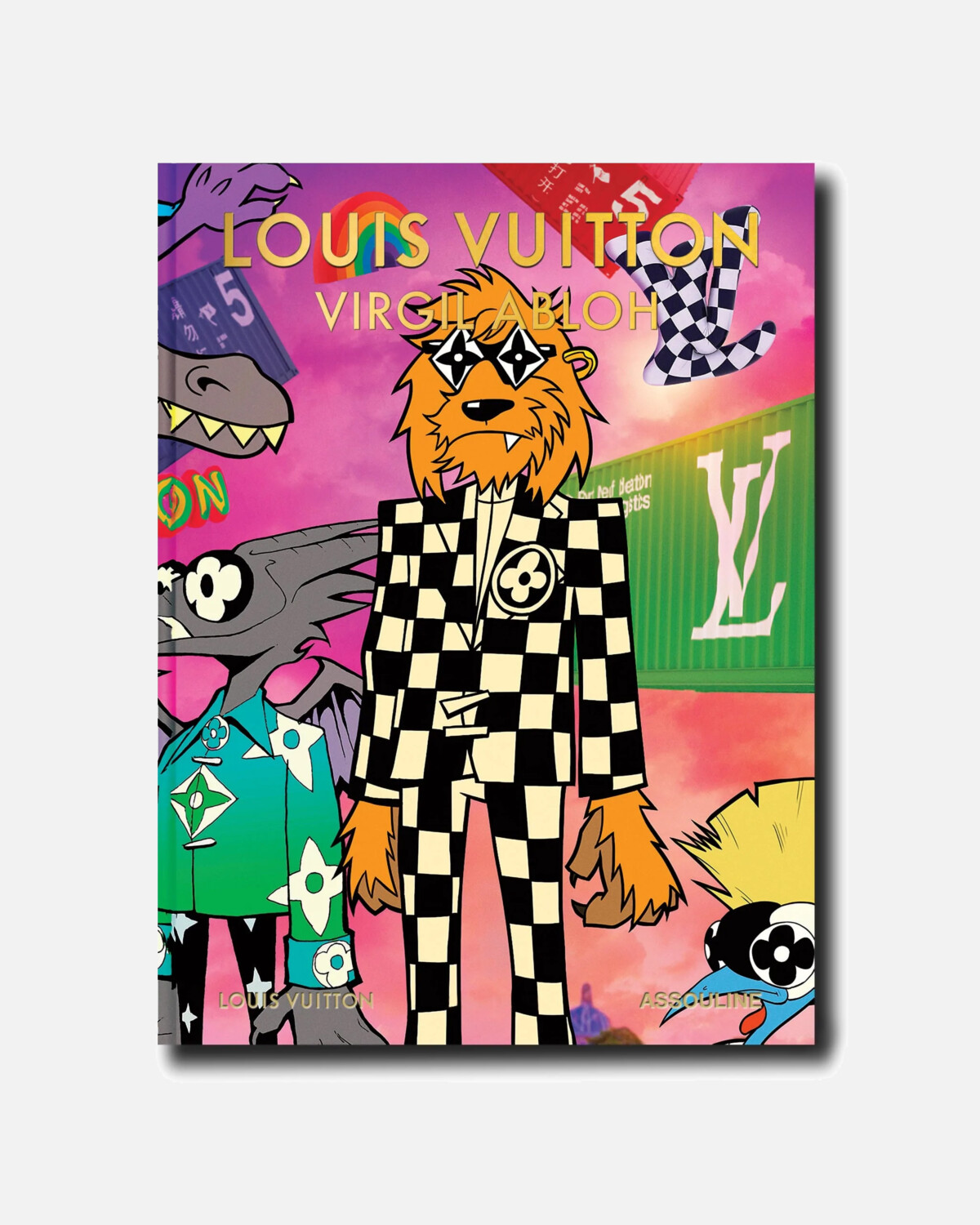 Assouline Louis Vuitton: Virgil Abloh (Classic Cartoon Cover)