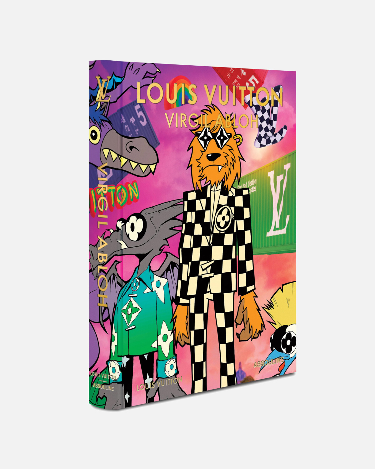 Assouline Louis Vuitton: Virgil Abloh (Classic Cartoon Cover)