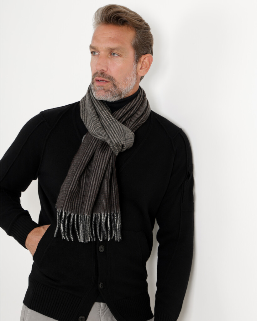 Arran Scarf Rowlands Natural Mink