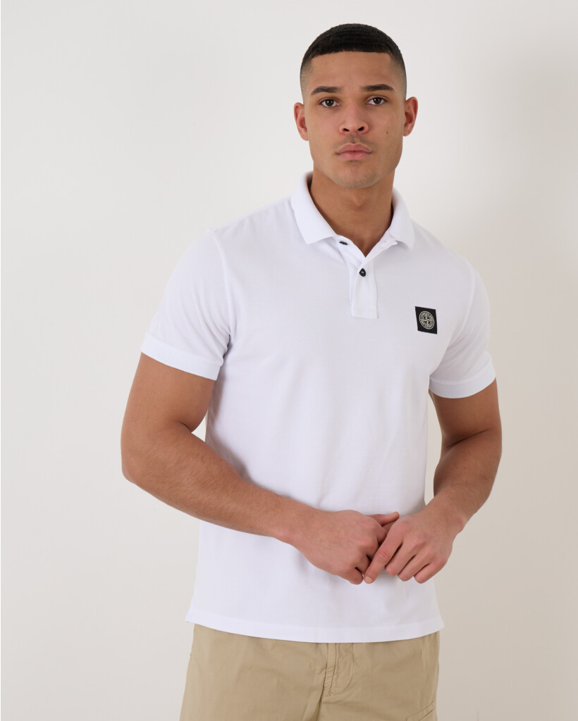 Slim Fit Polo White
