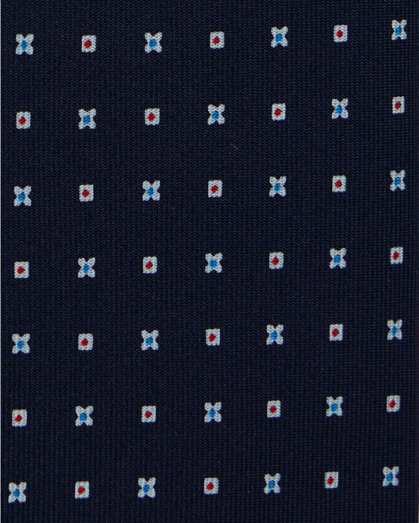 Classic Silk Tie Navy