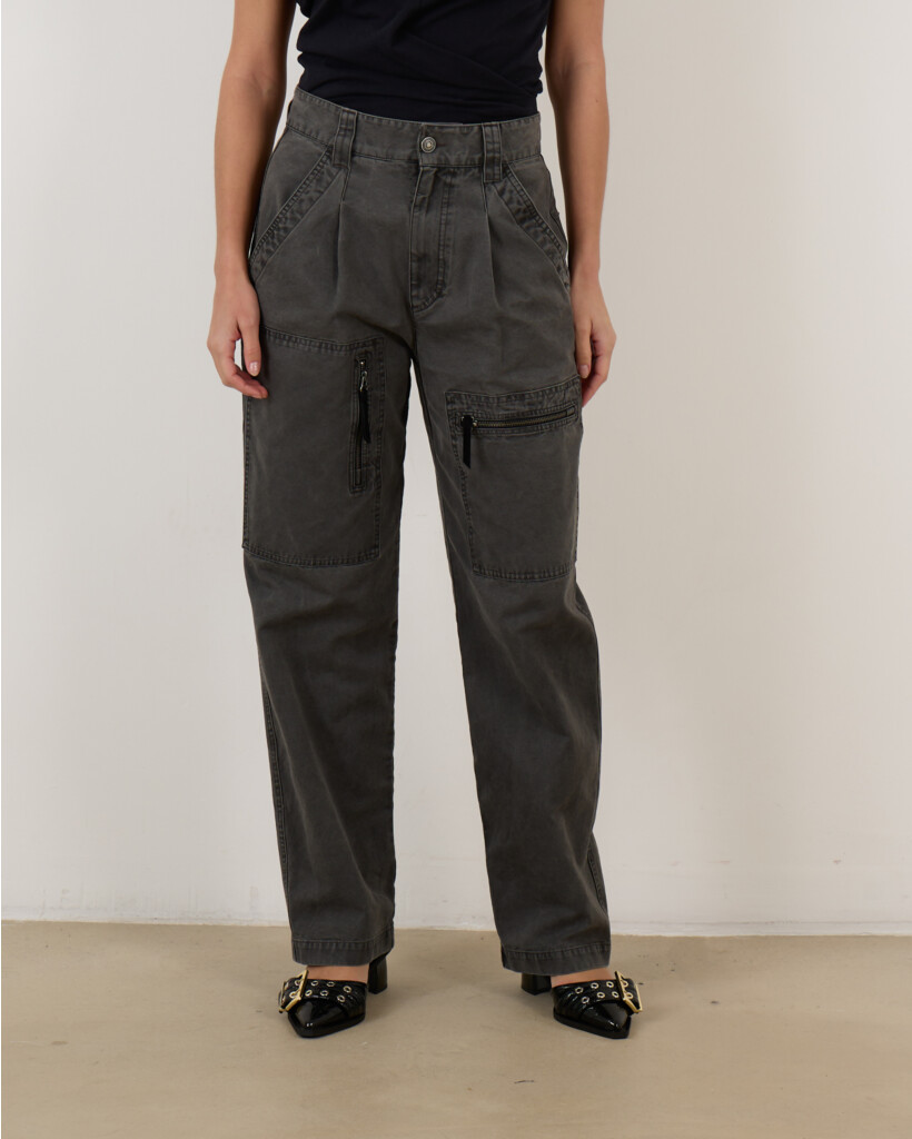 Kanna Pants Faded Black
