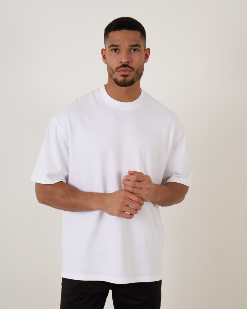 George Oversized Tee White