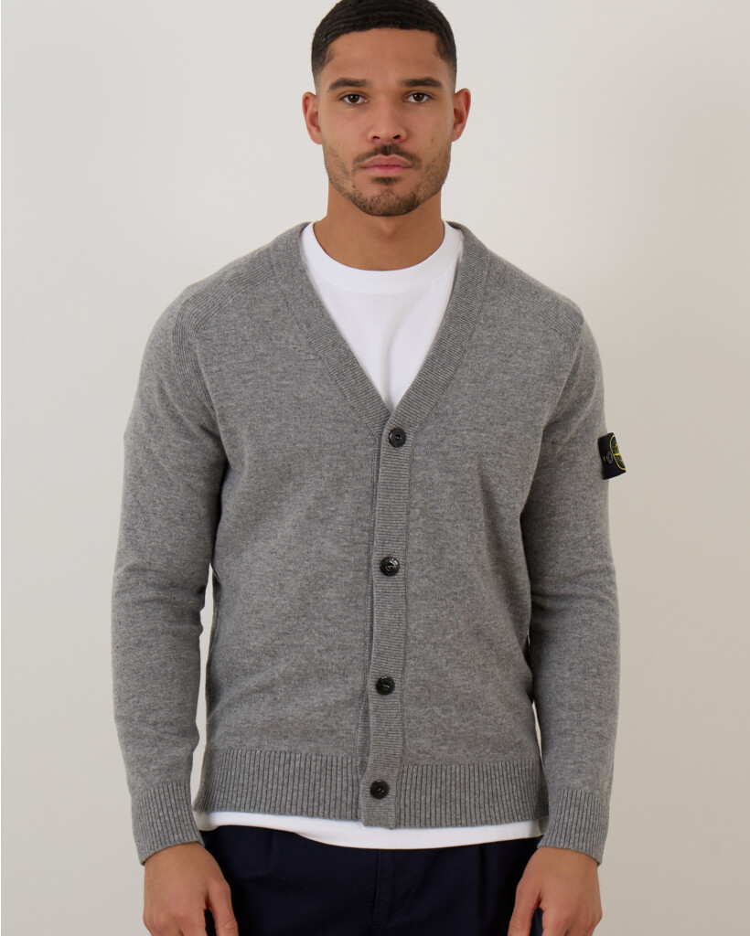 Wool Cardigan Grijs