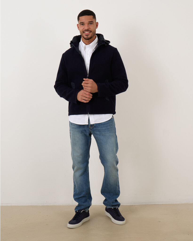 Werner Shetland Jacket Navy 