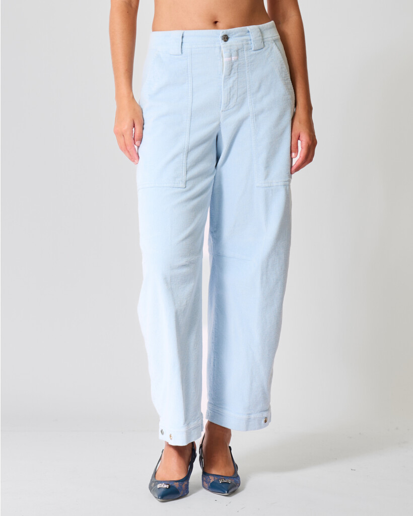 Rhannon Corduroy Pantalon Lichtblauw L32