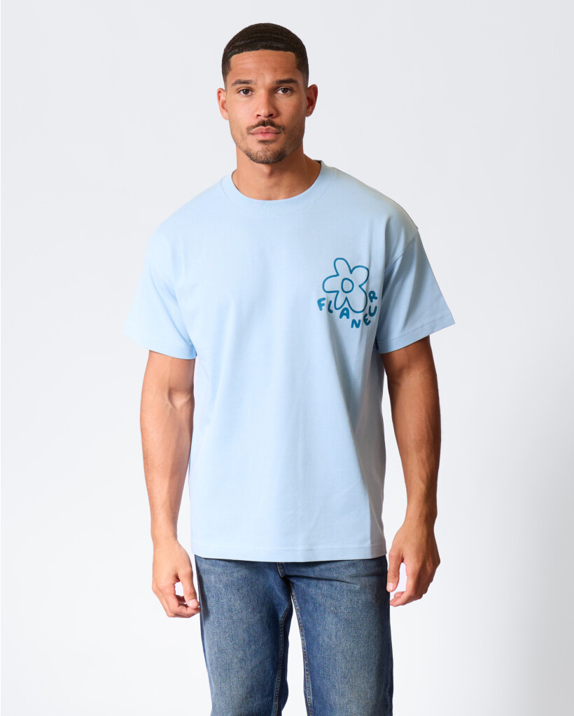 Blossom T-shirt Light Blue