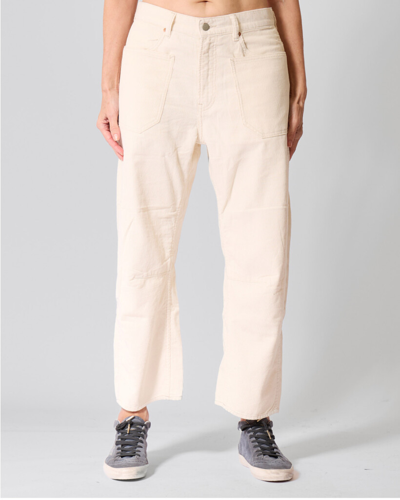 Bella Utility Corduroy Pant Ecru