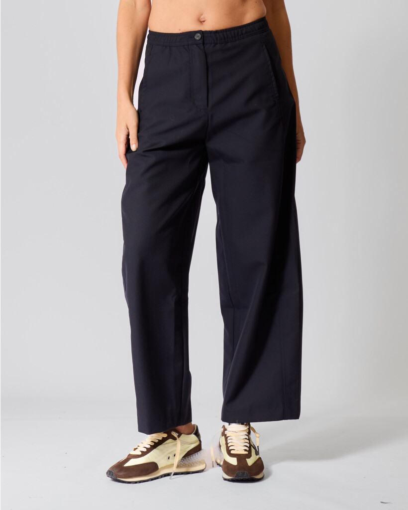 Ayana Wolmix Barrel Pantalon Navy
