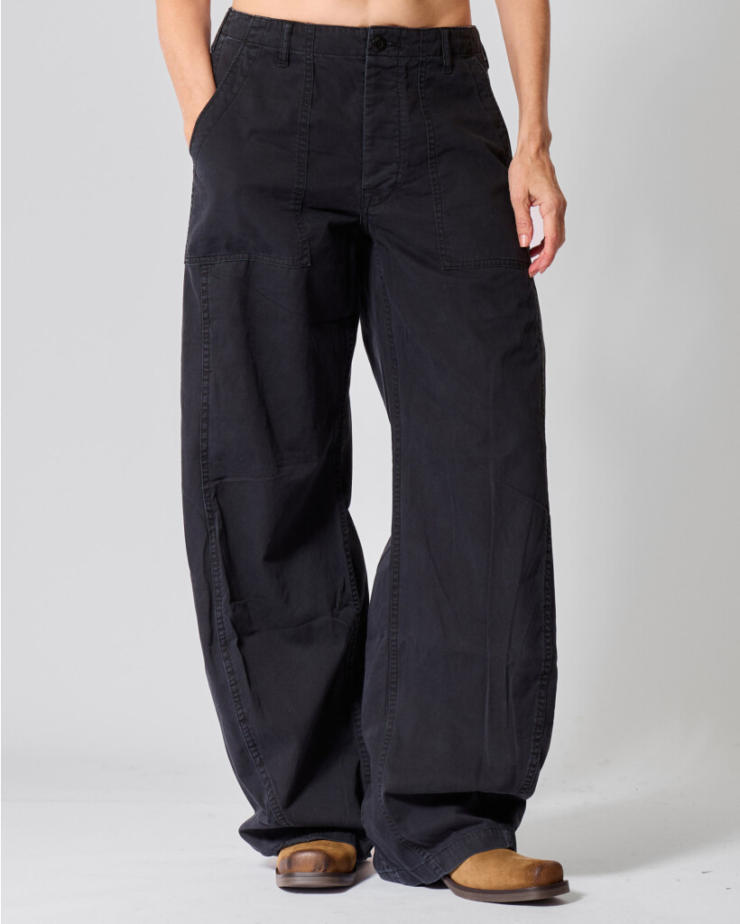 Remy Barrel Utility Broek Zwart