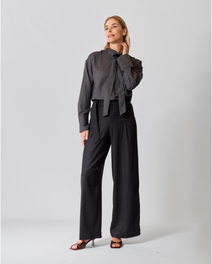 Wes Wolmix Pantalon Black Melange