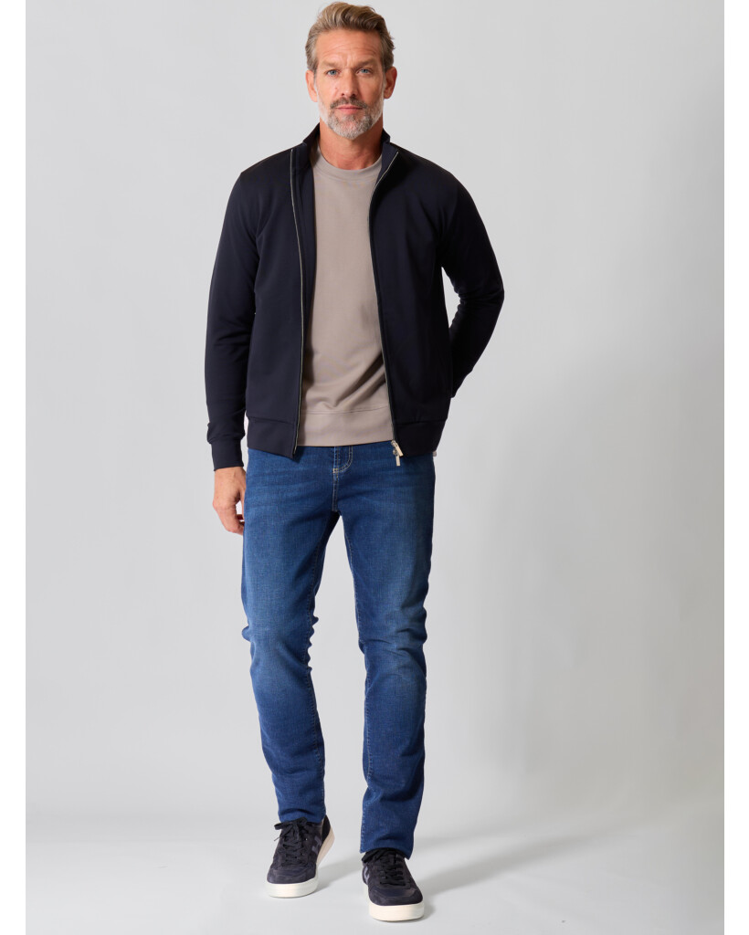 Joseph Zip Vest Marine