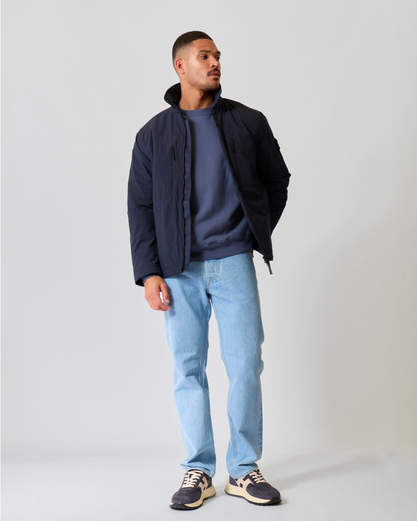 Kelly Crewneck Sweater Trashed Mulberry