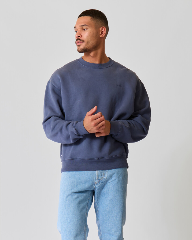 Kelly Crewneck Sweater Trashed Mulberry