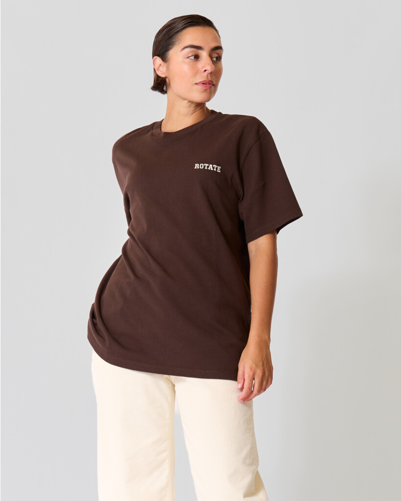 Jersey Oversized Logo T-shirt Mole