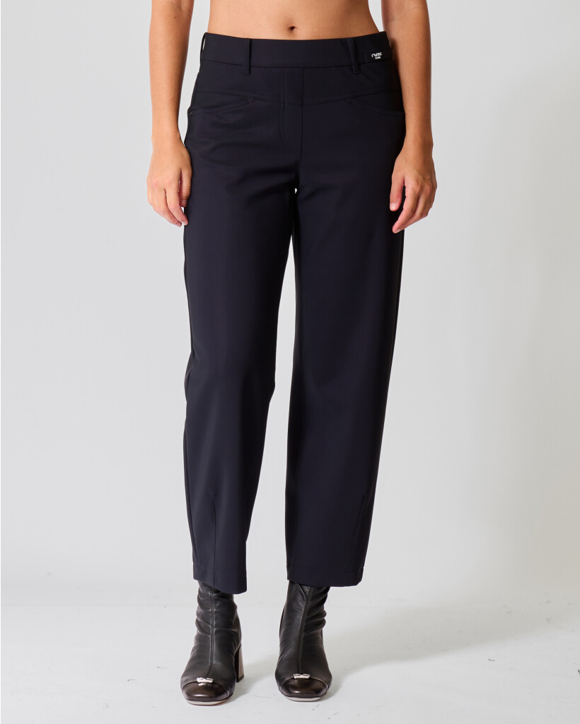 Elin Stretchy O-shape Cropped Pantalon Navy