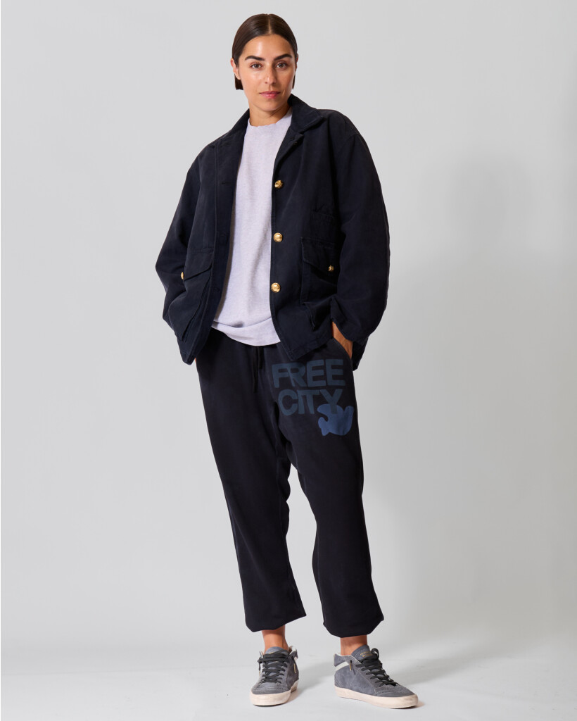 Bleached Sweatpant Donkerblauw