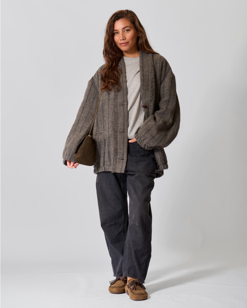 Bella Utility Pant Worn Black Canva