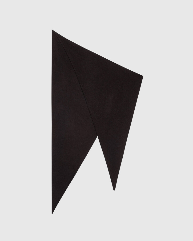 Cashmere-blend Triangle Sjaal Truffle
