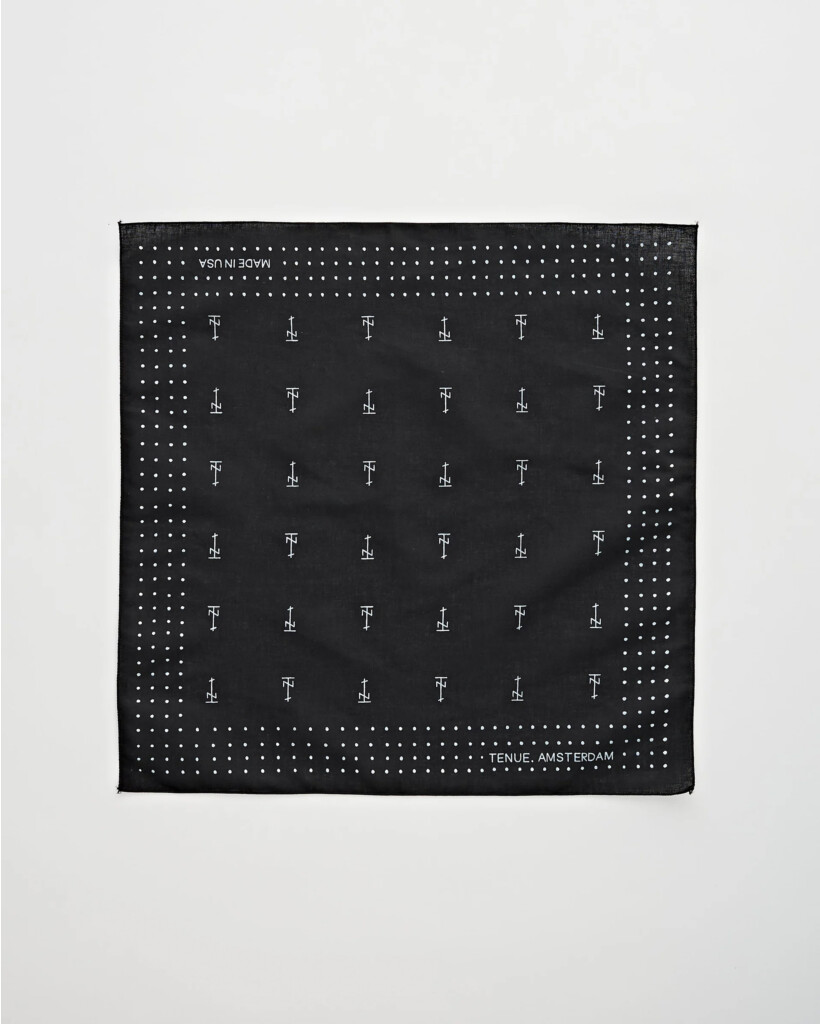 Cross Bandana Black