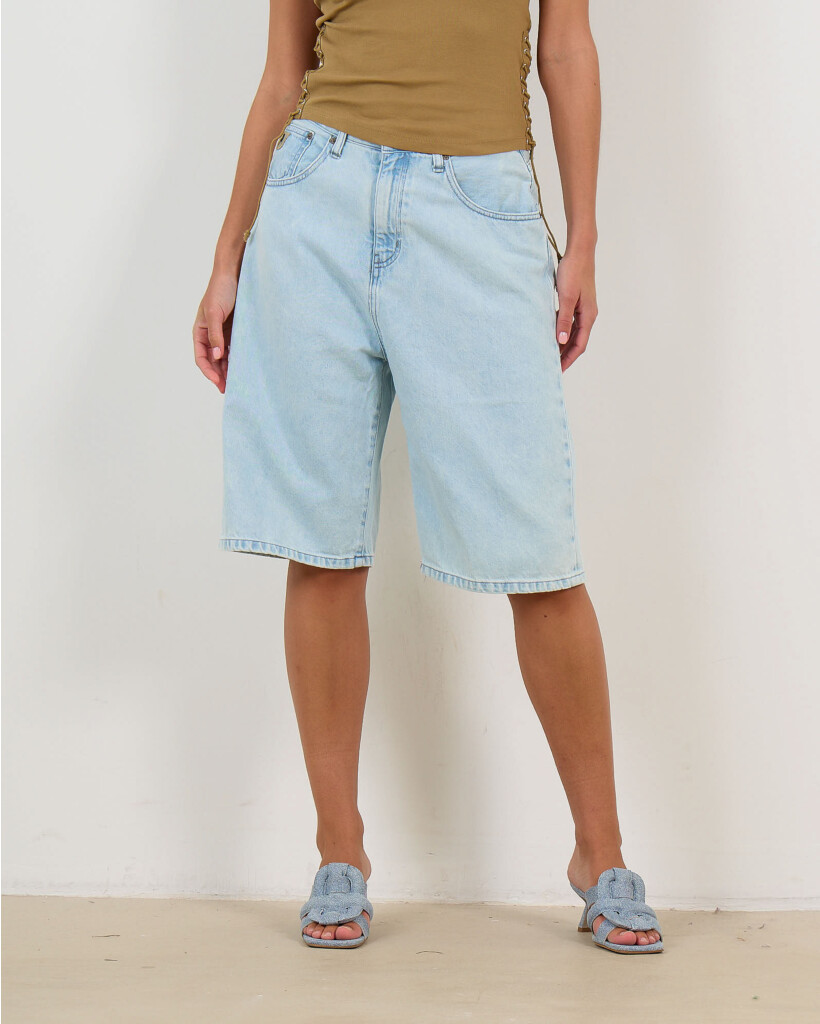 Camille Denim Short Mowroy Bright
