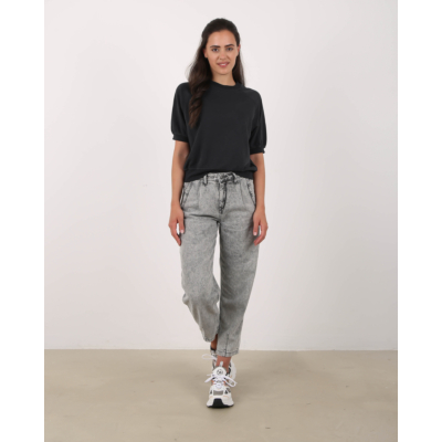 Drykorn  Alenne Sweater korte mouw zwart