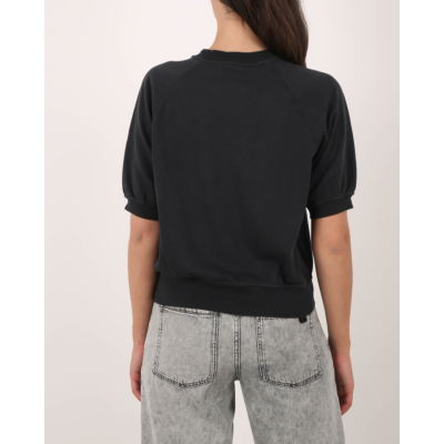 Drykorn  Alenne Sweater korte mouw zwart