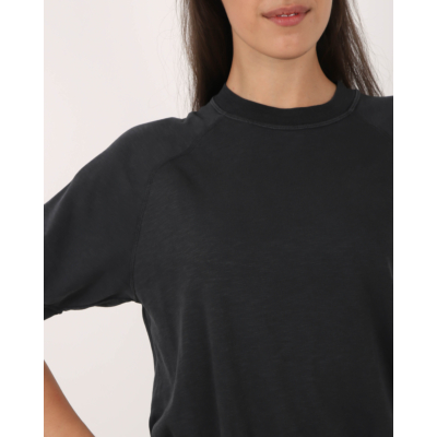 Drykorn  Alenne Sweater korte mouw zwart