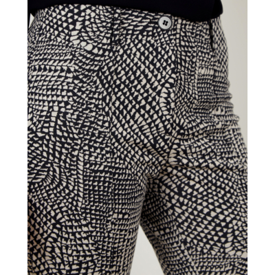 Marc Cain Collections Pantalon print navy