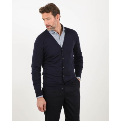 John Smedley Vest Petworth Cardigan Wool