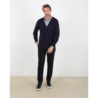 John Smedley Vest Petworth Cardigan Wool
