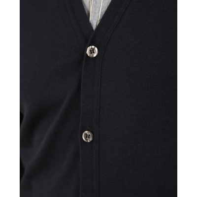John Smedley Vest Petworth Cardigan Wool