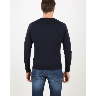 John Smedley Pullover Lundy Merino Midnight