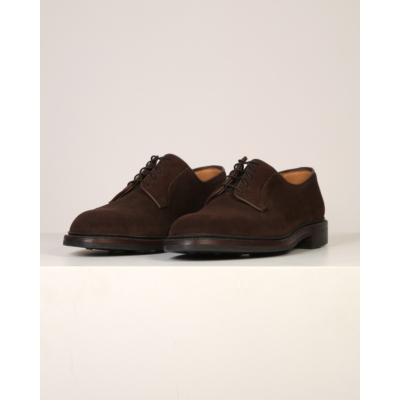Crockett & Jones Lanark 3 Dark Brown Suede