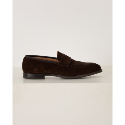 Crockett & Jones Instapschoen dark brown