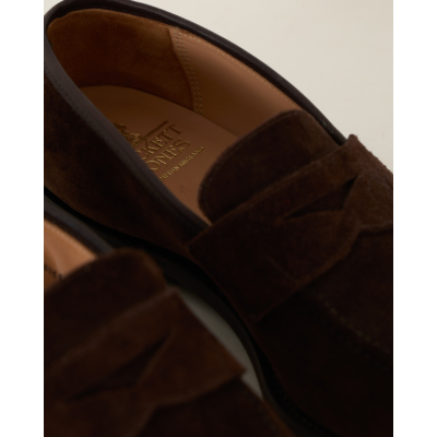 Crockett & Jones Instapschoen dark brown